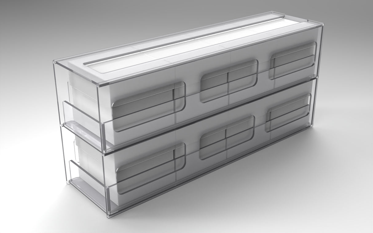 Conical Tube Freezer Box Rack-2x4