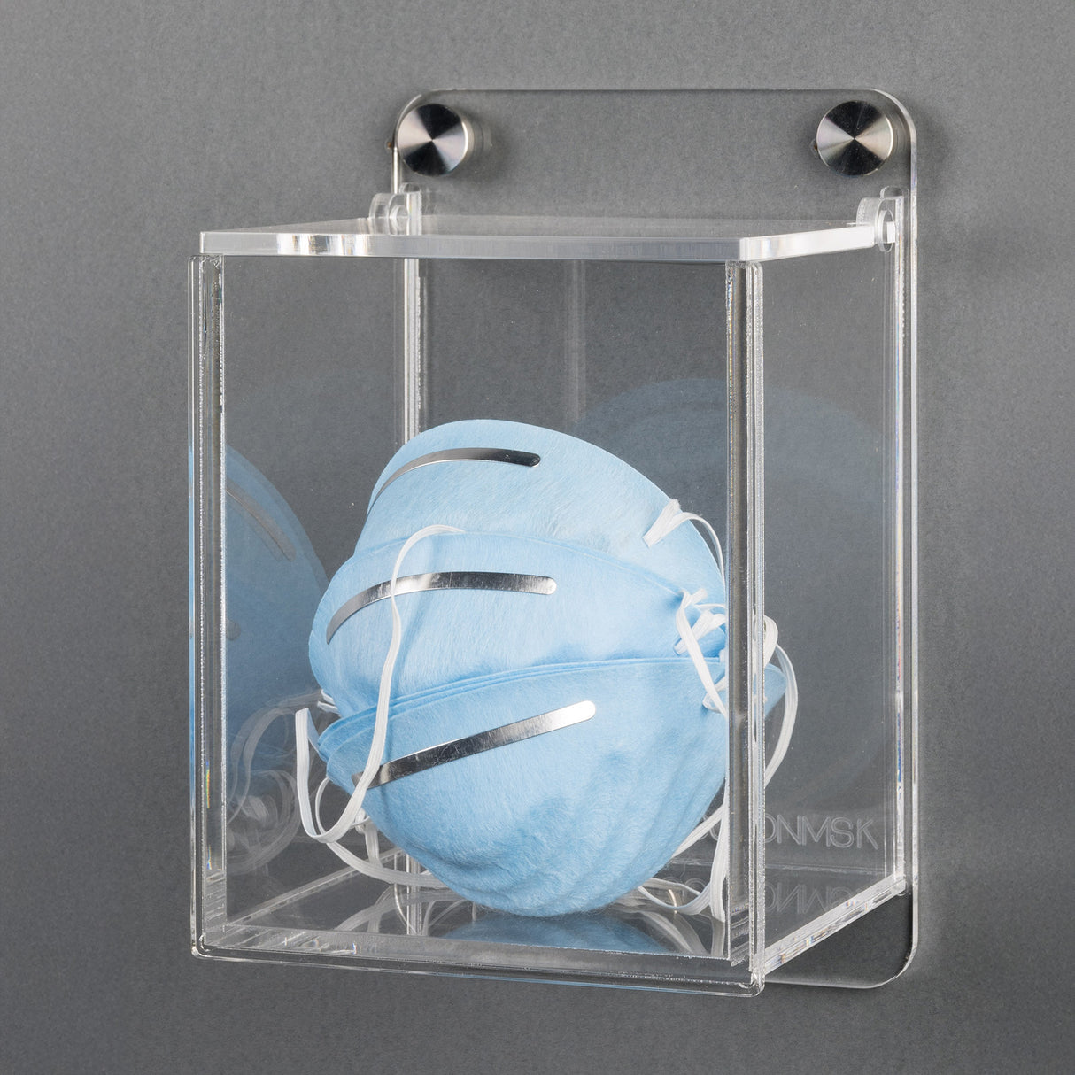 Deco Cone Mask Holder with Lid