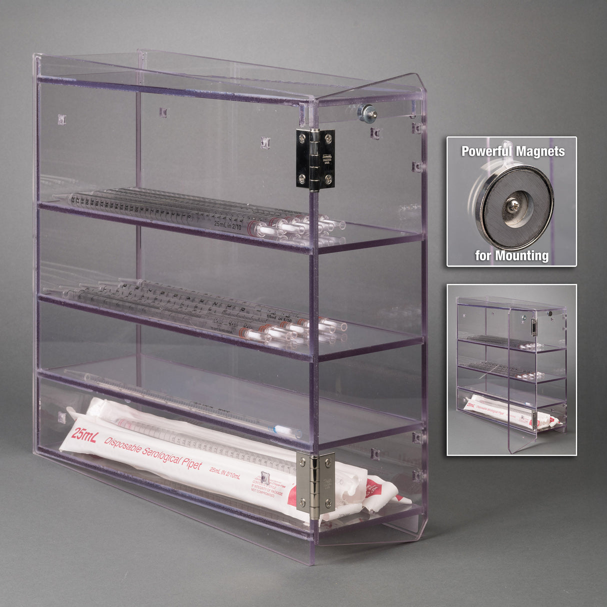 Serological Pipette Holder w/Door