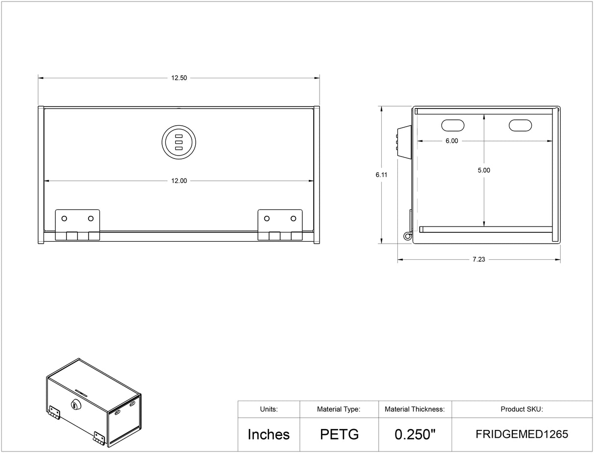 Cold Storage Lock Box