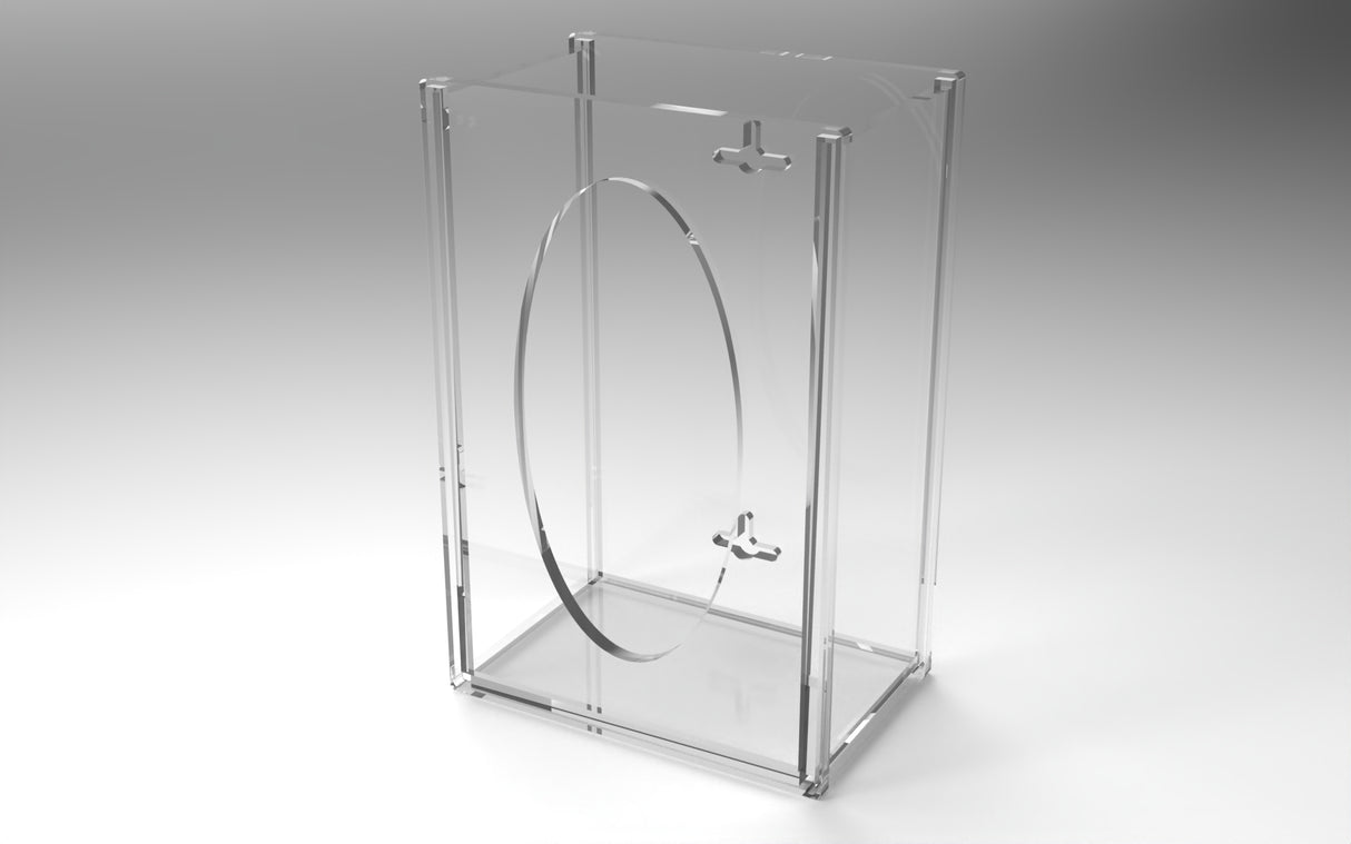 Acrylic Glove Box Holder Wall Mount