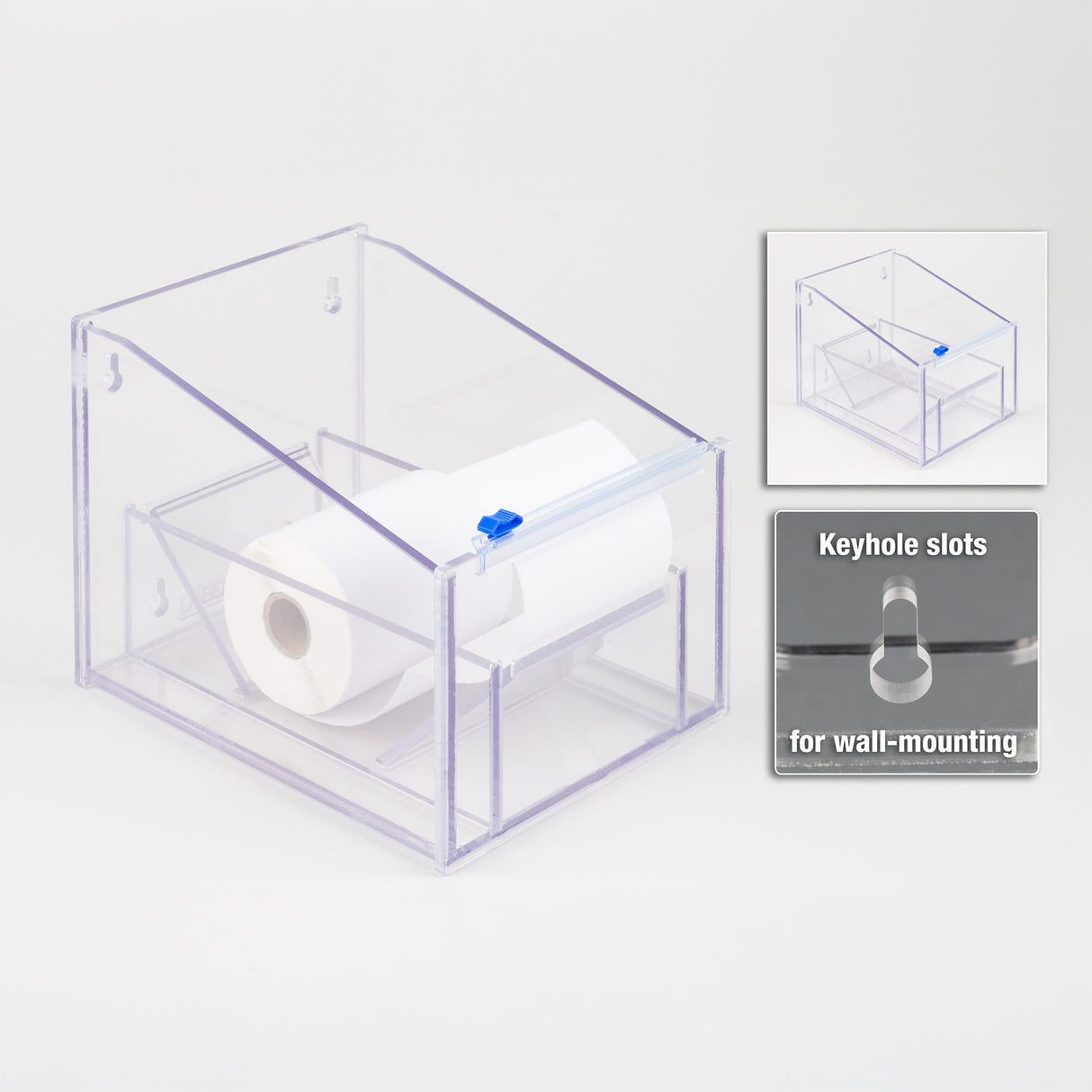 Label Dispenser with Slide Cutter