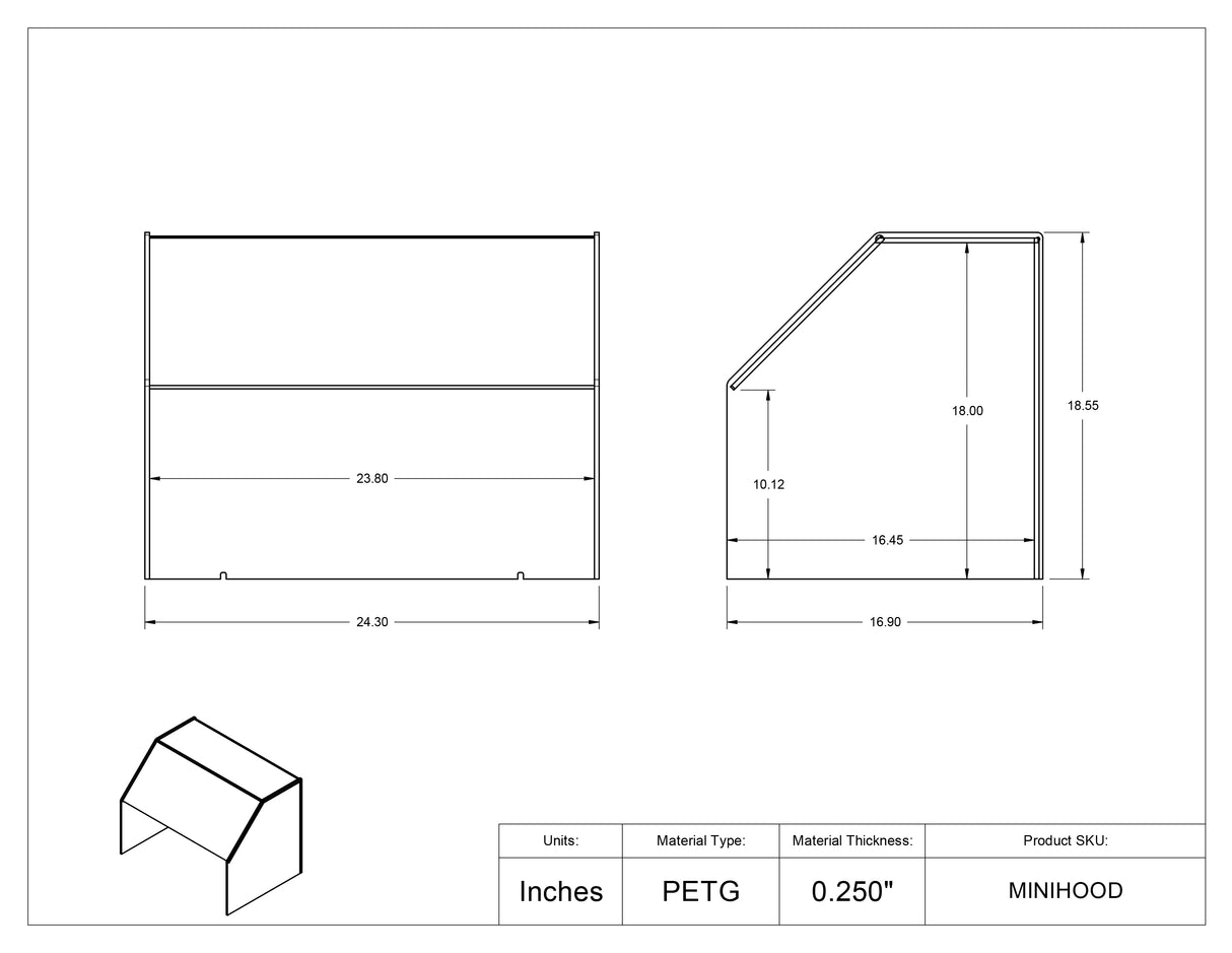 Balance Enclosure Hood