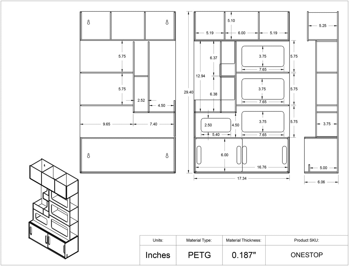 PPE Station-n95, Earloop, Wipe, Glove, Goggle, Handsan - Wall Mount