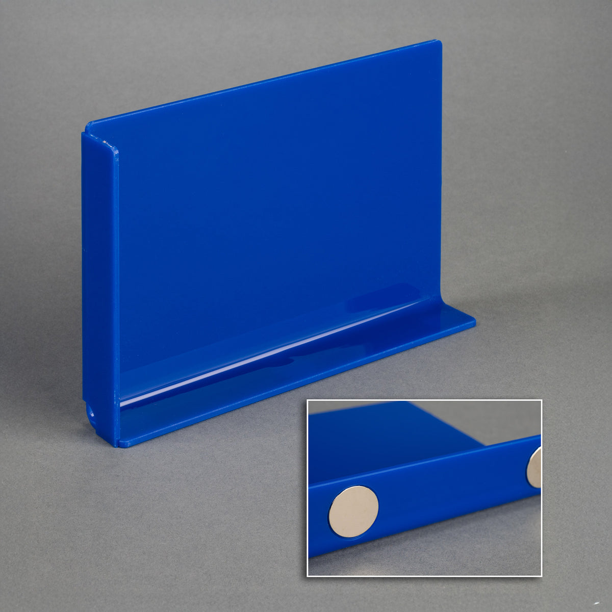 Pharmacy Divider With Tab Face, BLUE - 7.75in wide x 5in tall