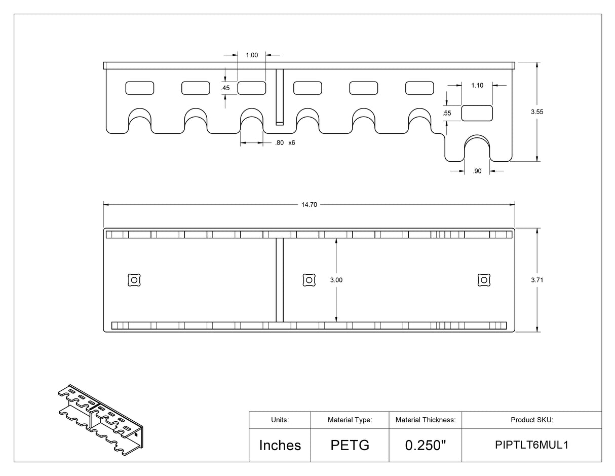 PIPTLT6MUL1-M, PIPTLT6MUL1-T, PIPTLT6MUL1-W