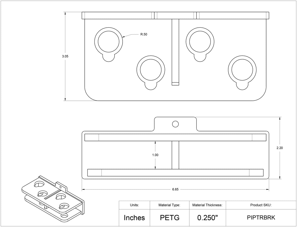 Horizontal Tip Organizers