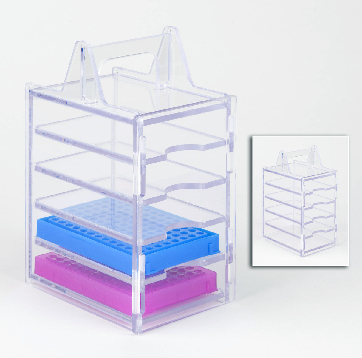 Microtiter Plate Carrying Caddy - 5 slot