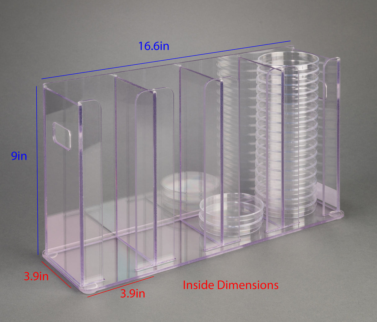 Petri Dish Dispenser - 4 Slot