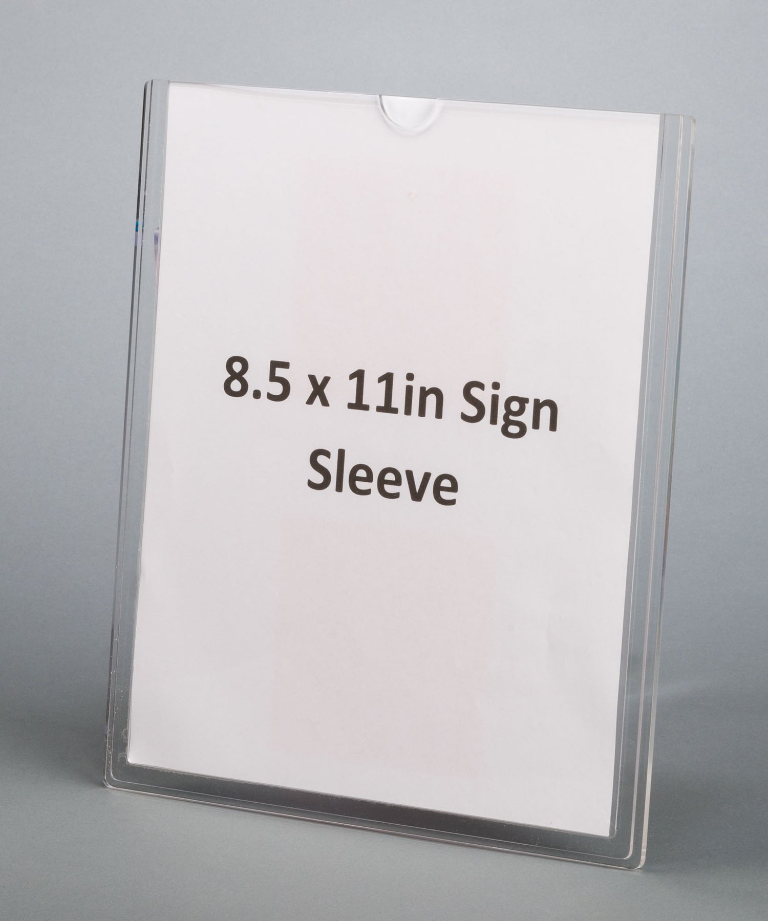 Deluxe Sign Holder-8.5 X11 - Tape Mount