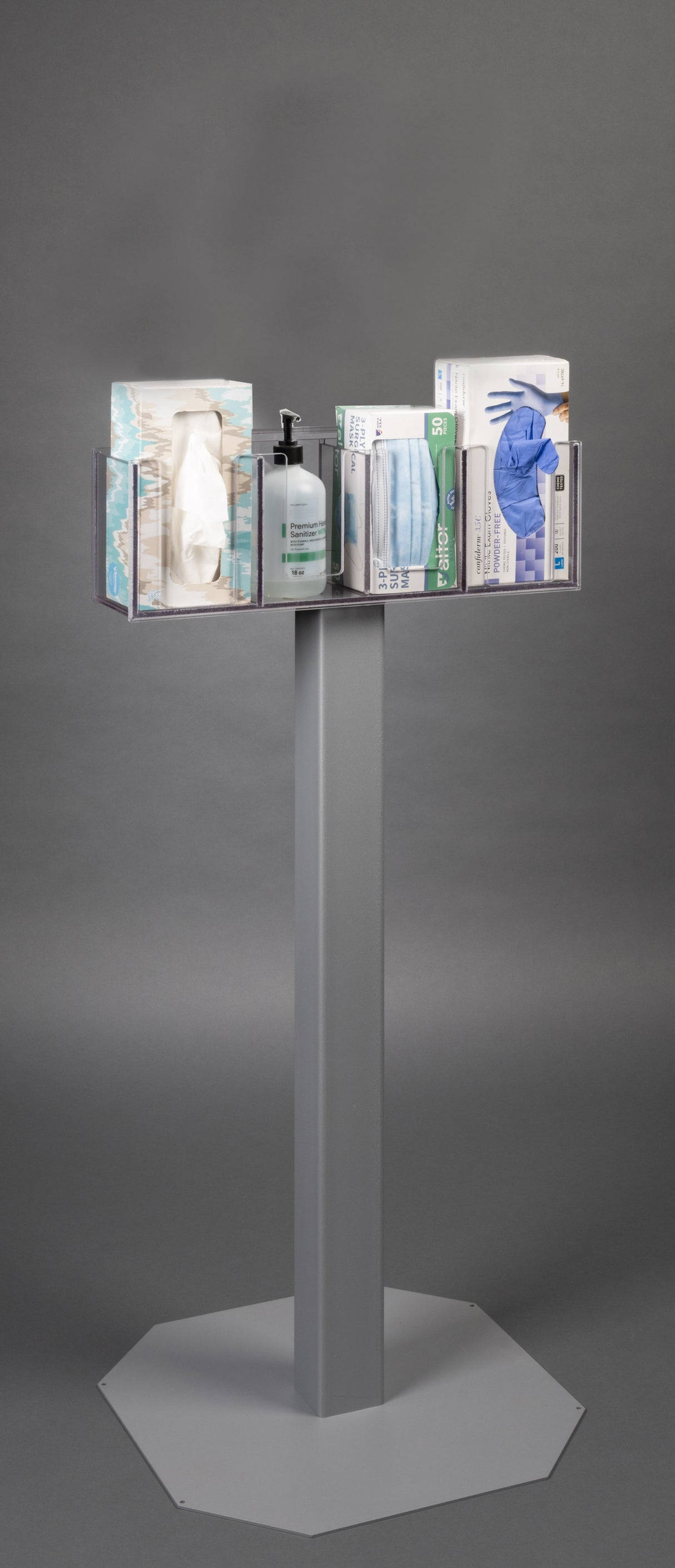 4 or 5 Position Respiratory Hygiene Station