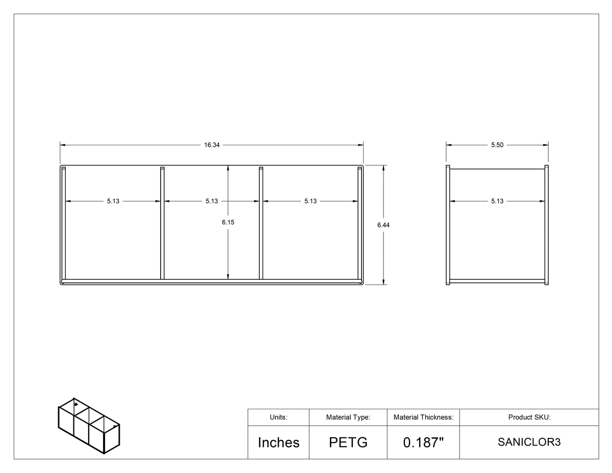 SANICLOR3-M, SANICLOR3-T, SANICLOR3-W