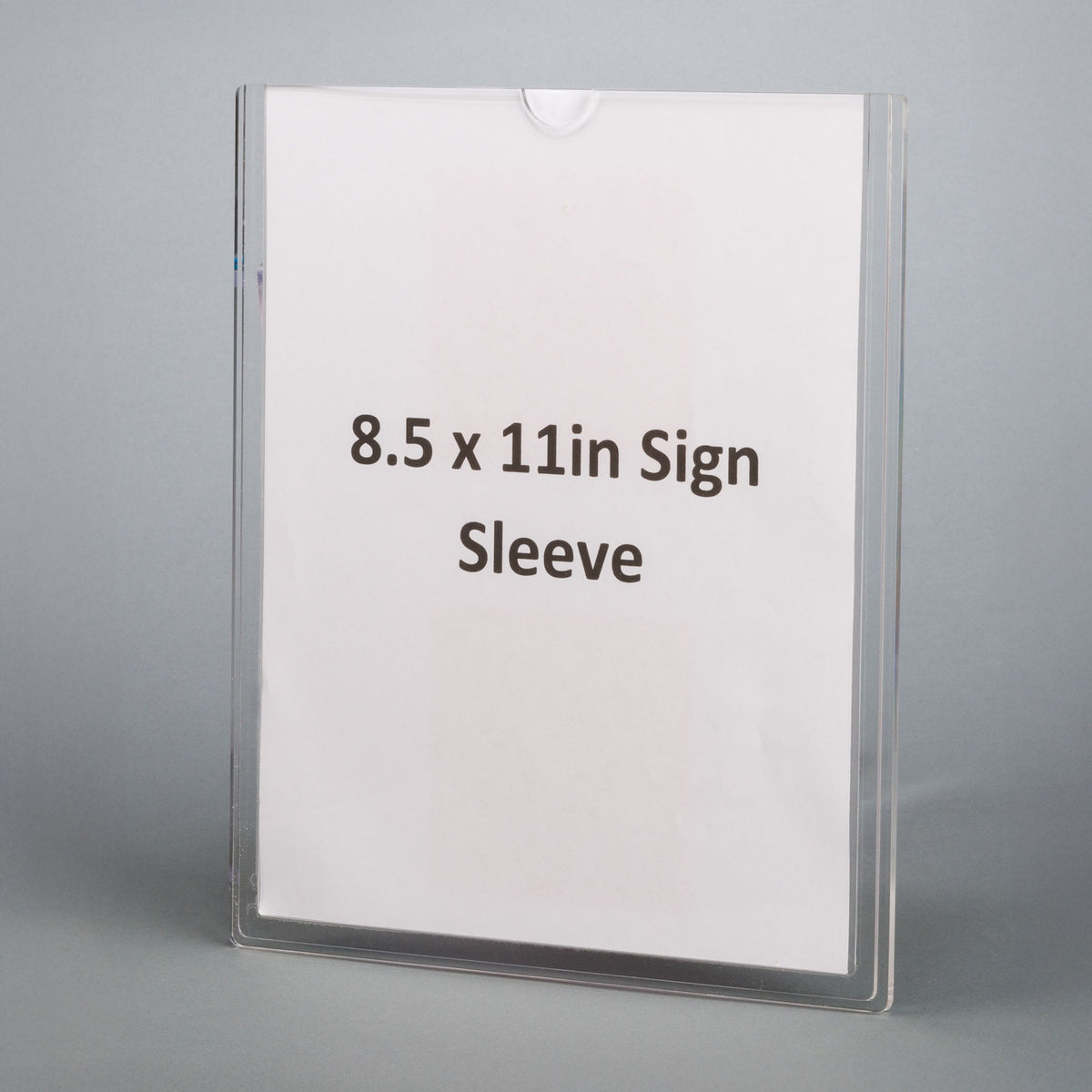 Deluxe Sign Holder-8.5 X11 - Tape Mount