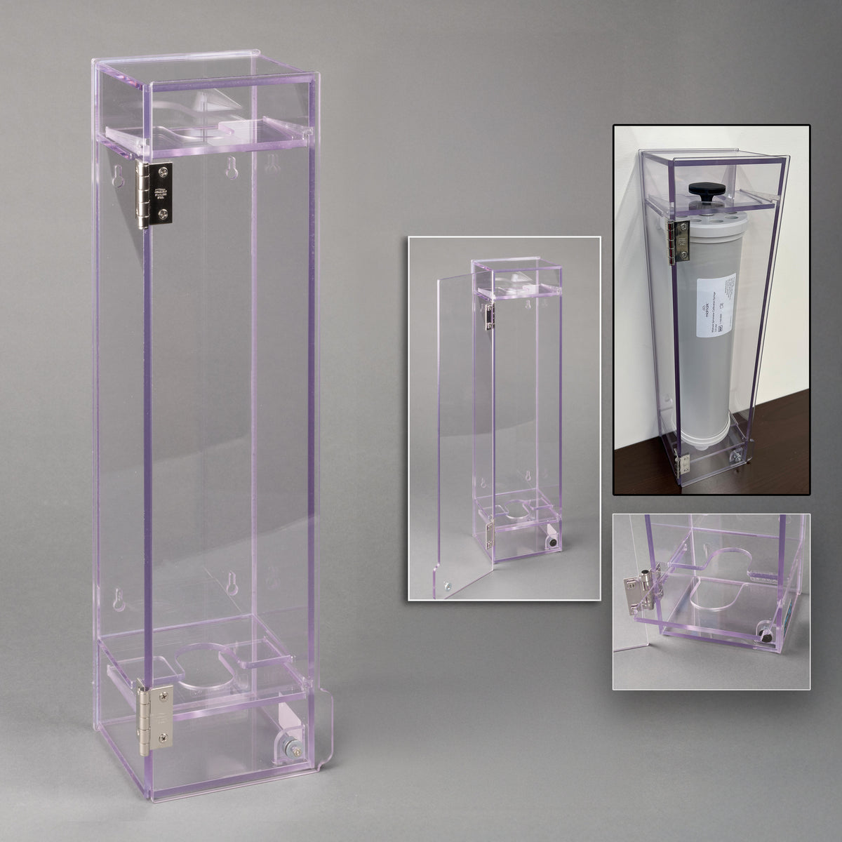 Spirometry Calibration Syringe Holder - Wall Mount