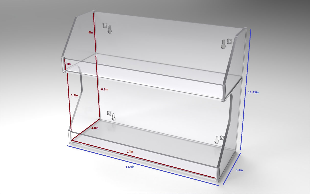 Stable Stack Tip Box Shelf