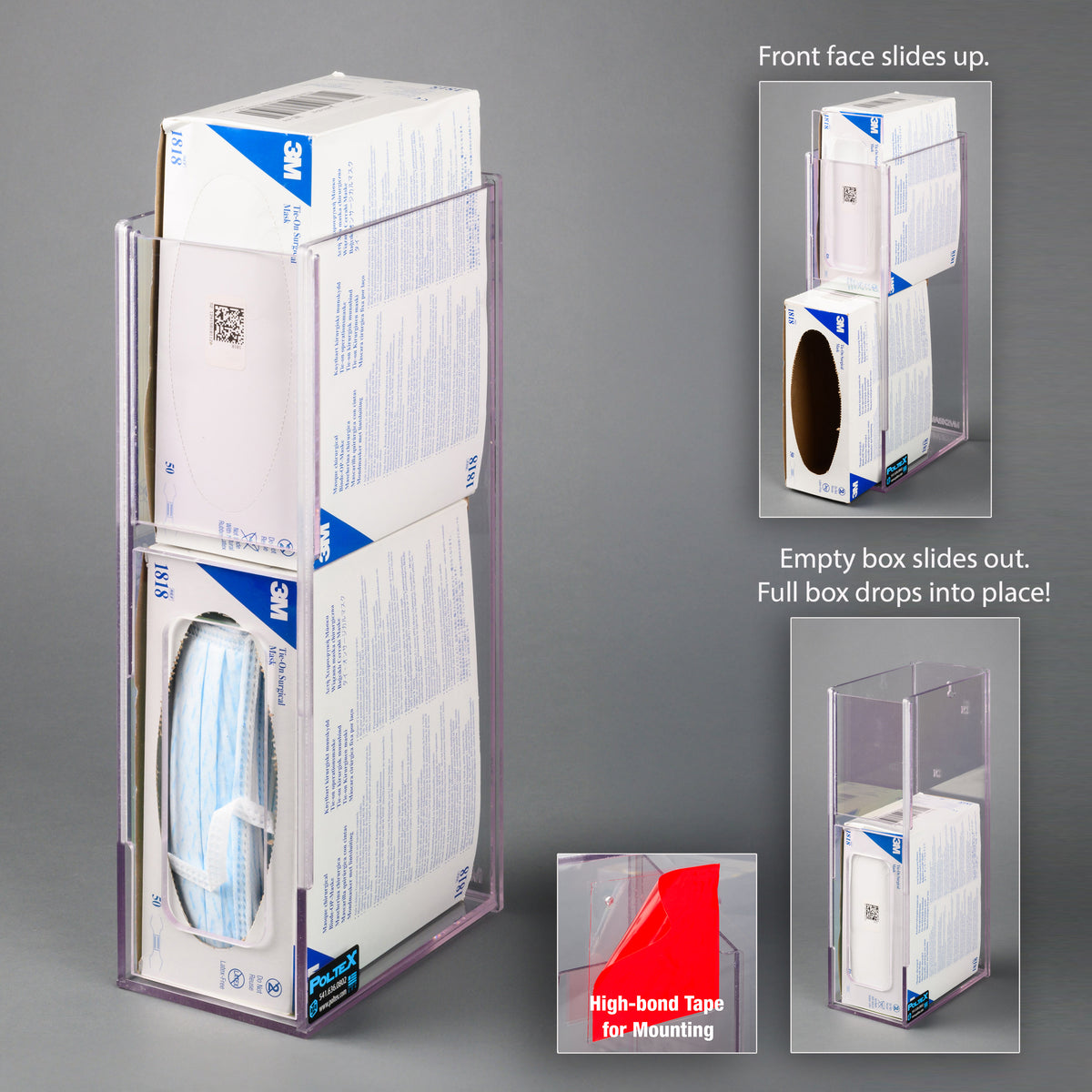 Tie-On Mask Holder-2 Visual Management
