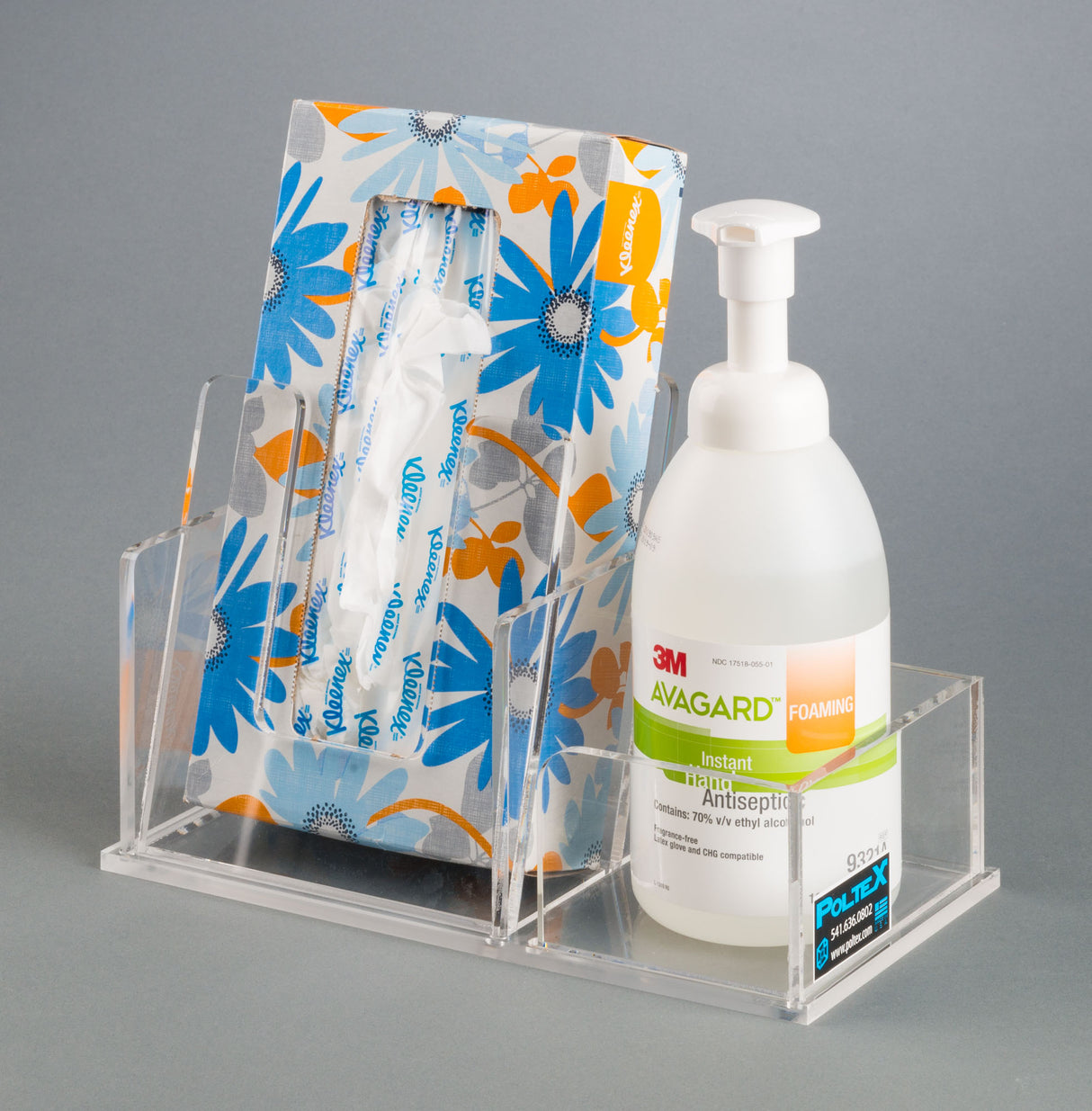 Tissue & Hand Sanitizer Station