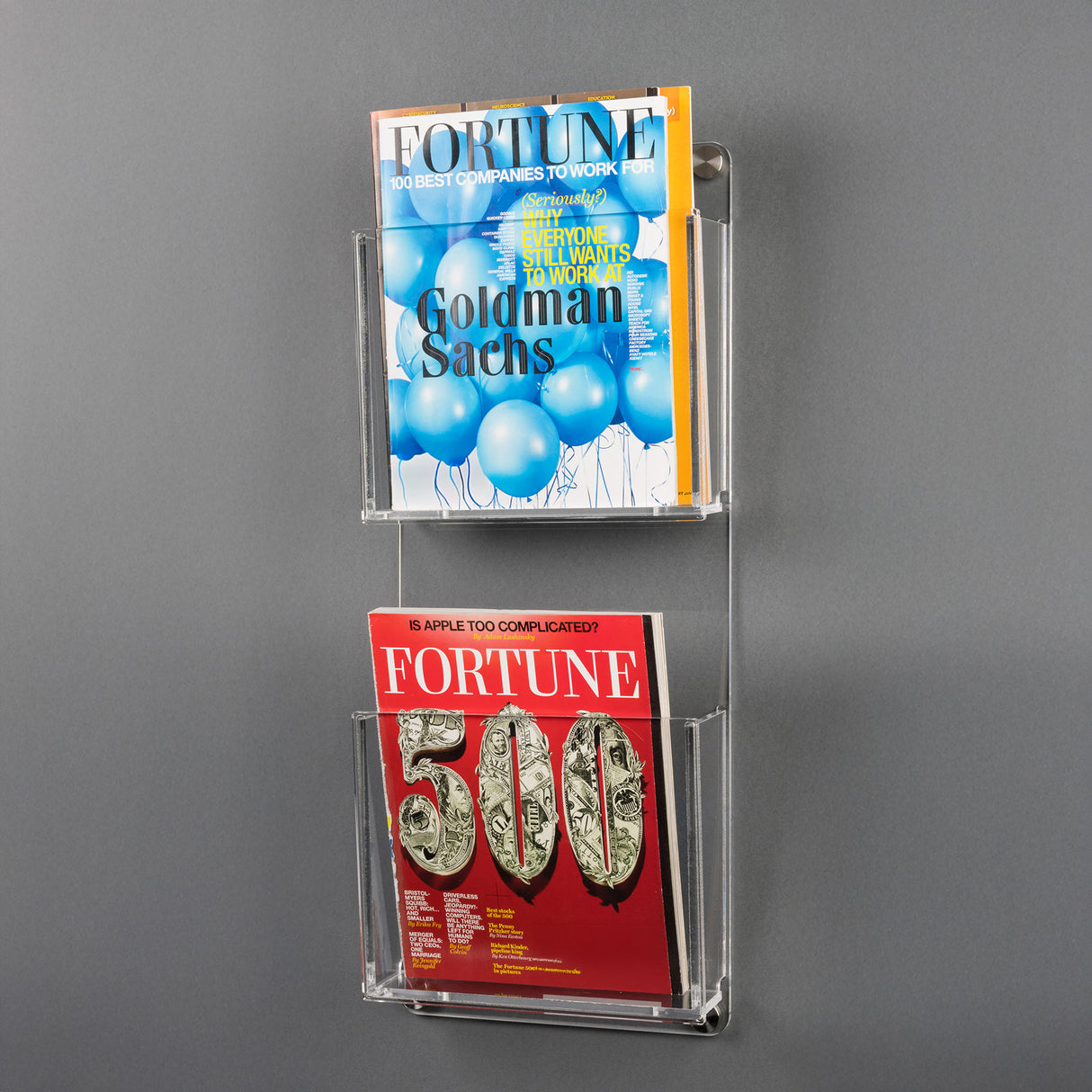 Deco Vertical Magazine Rack