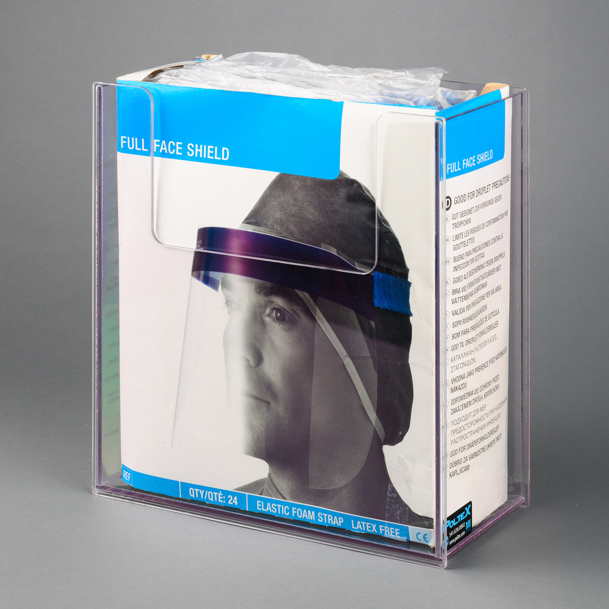 Face Shield Dispenser