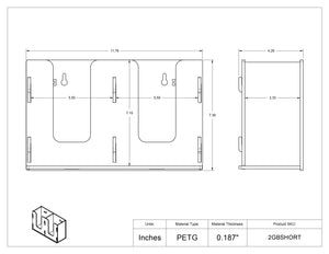 2GBSHORT-W, 2GBSHORT-M