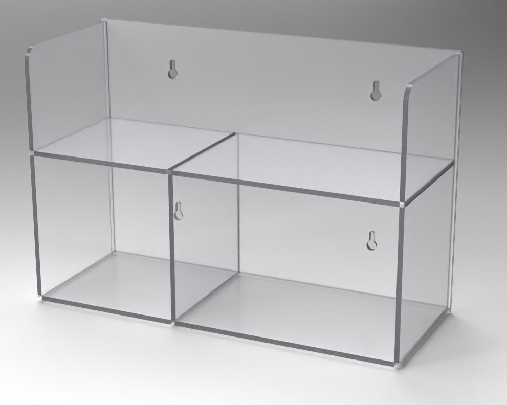 Suture Storage Rack (Low Profile, two tier)