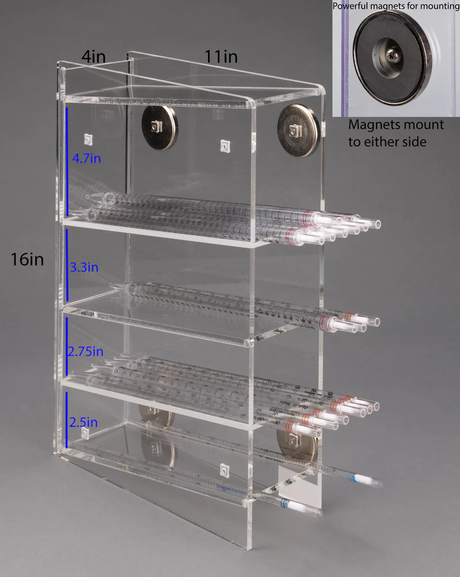 Serological Pipette Holder (with Magnets)