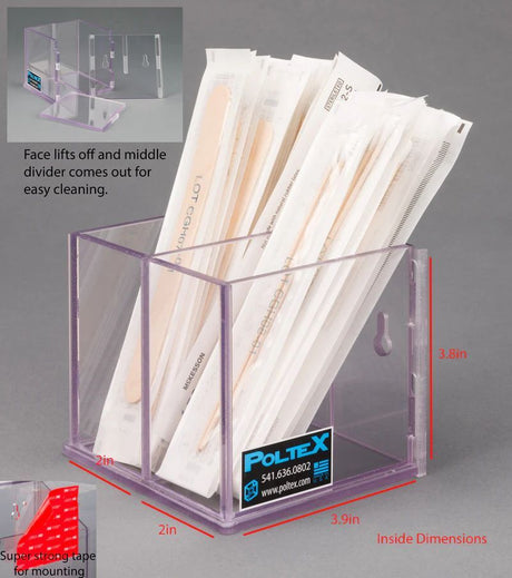 Swab/Tongue Depressor Holder, XL Divided