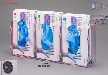 Short Glove Box Holder (Magnet Mount)