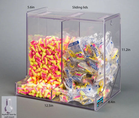 Double Bulk Earplug Dispenser