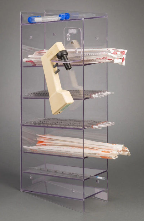 6 Pocket Serological Pipette Holder (PETG)