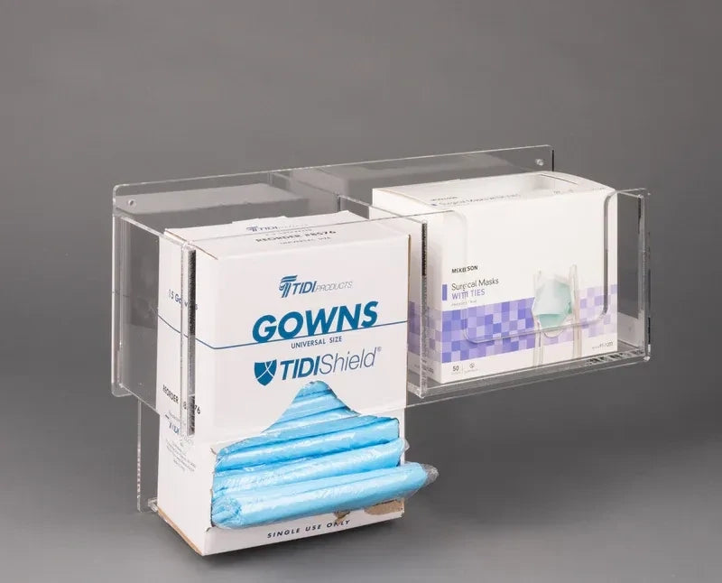 Isolation Item (Gown/Mask) Wall Organizer