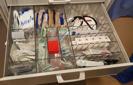 Medical Cart Organizer Insert