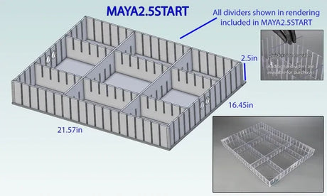 Medical Cart Organizer Insert