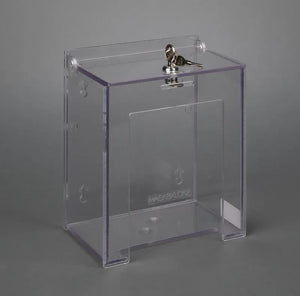 Locking Single Mask Box Holder
