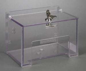 Locking Single Mask Box Holder