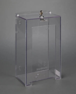 Locking Single Mask Box Holder