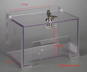 Locking Single Mask Box Holder