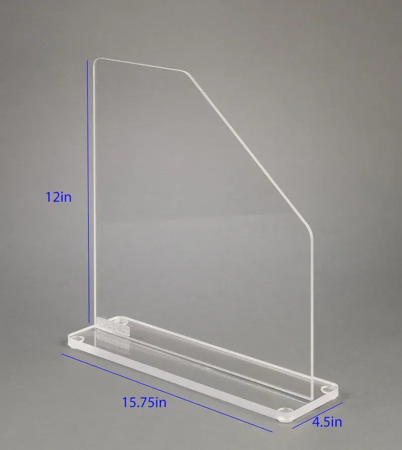 Free-standing Acrylic Splash Shield