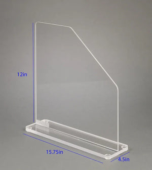 Free-standing Acrylic Splash Shield
