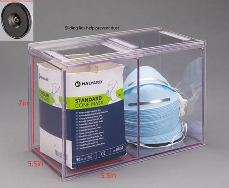 Double Bulk Cone Mask Dispenser