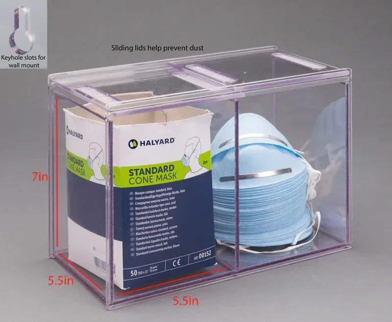 Double Bulk Cone Mask Dispenser
