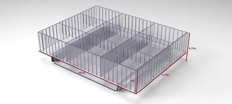 Stand Alone Slide-Out Drawer