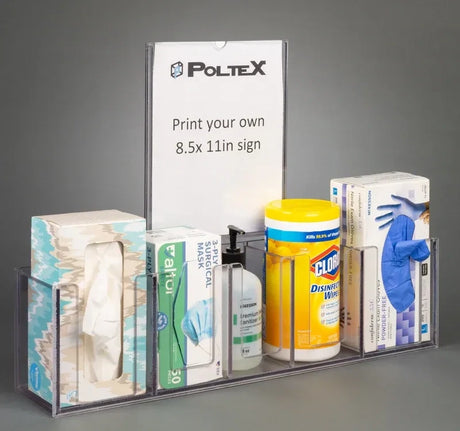 Respiratory Hygiene Station w/ Sleeve Sign