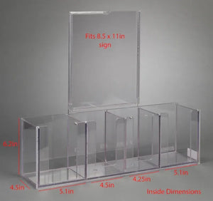 Respiratory Hygiene Station w/ Sleeve Sign