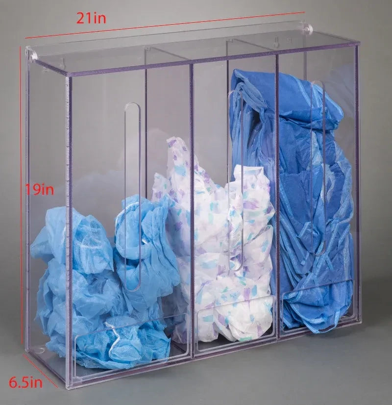 3 Pocket Multi-Dispenser w/Lid