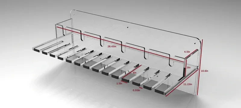 Scope Connector Drying Rack