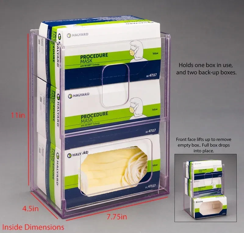 Visual Management Mask Box Holder-3 Box