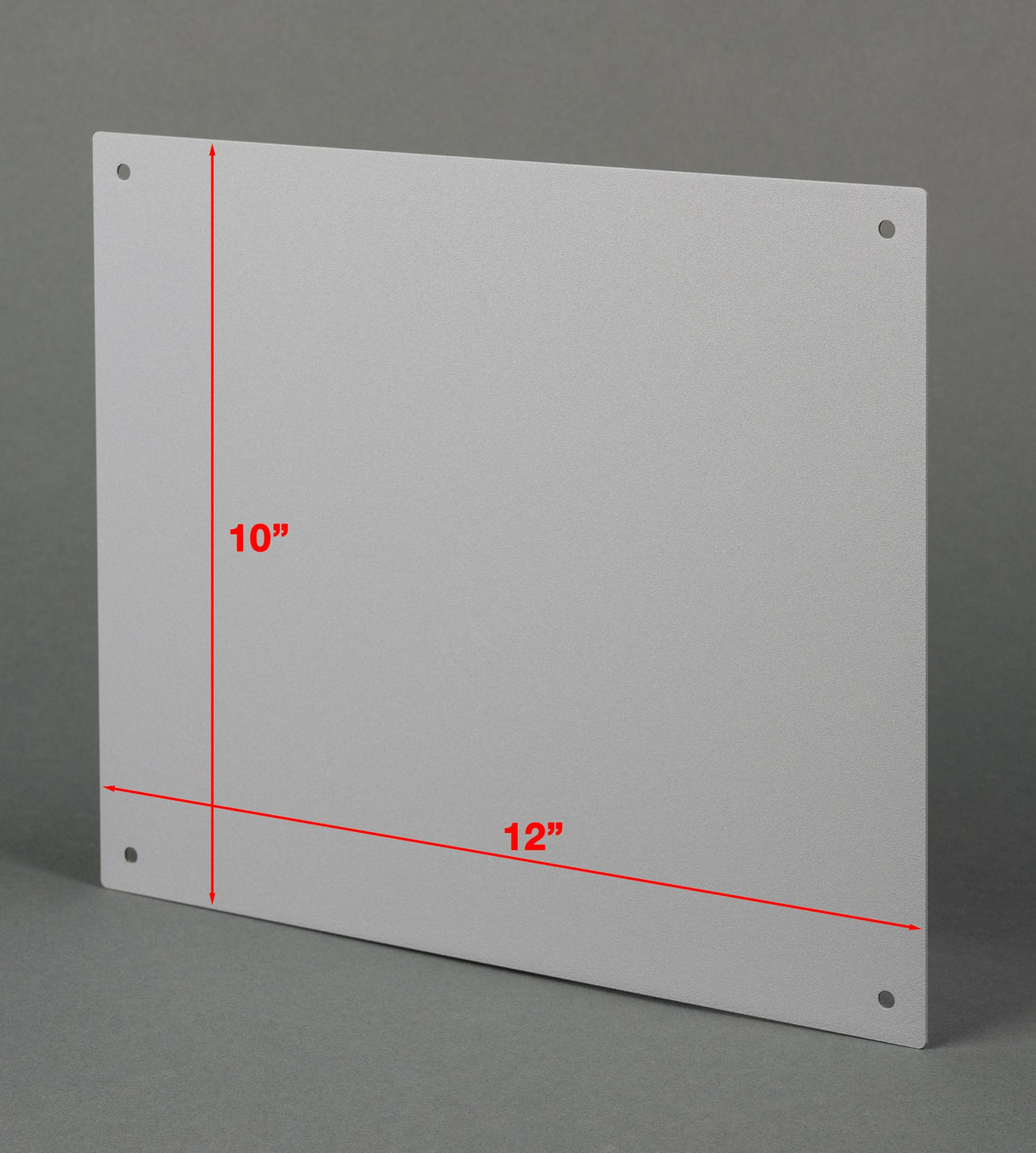 AMOS Plate-10X12in, Silver