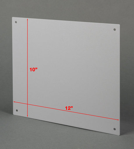 AMOS Plate-10X12in, Silver