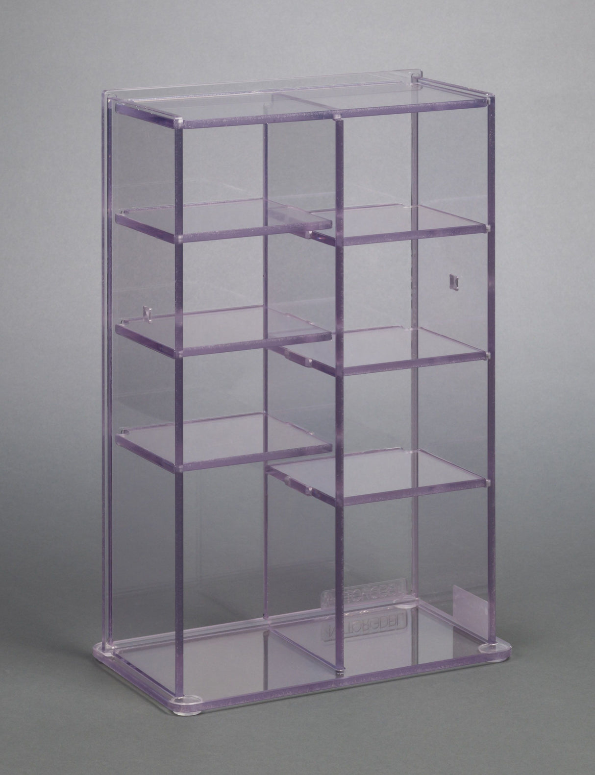 Lab Bench Vert Organizer PETG-4 Pocket, Double wide